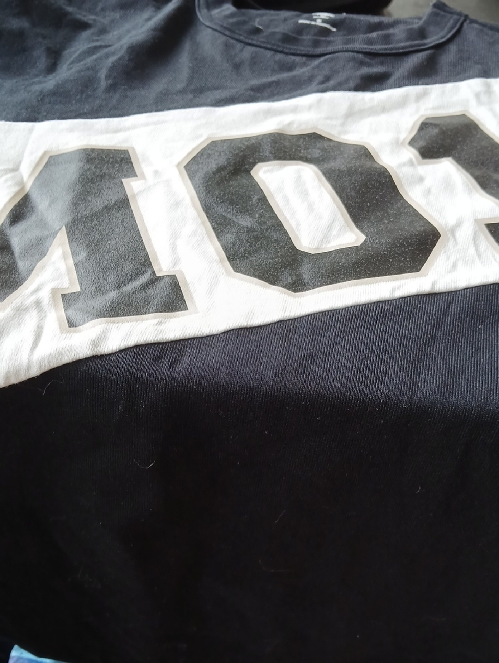 Mode of One Black/White Logo Shirt size Small
